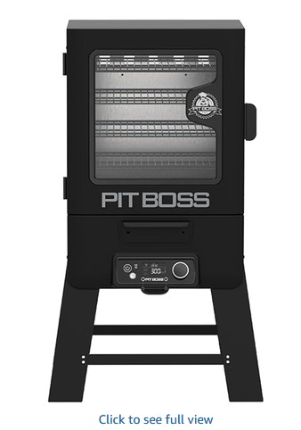PIT BOSS vertical electric smoker as a premium gift idea for older men who enjoy barbecue, outdoor cooking, and smoking meat.